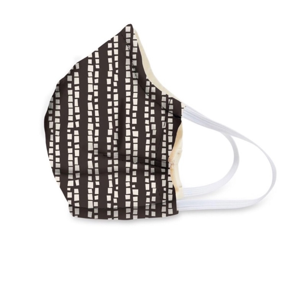 Vera Bradley Cotton Face Mask Rainforest Stripes
